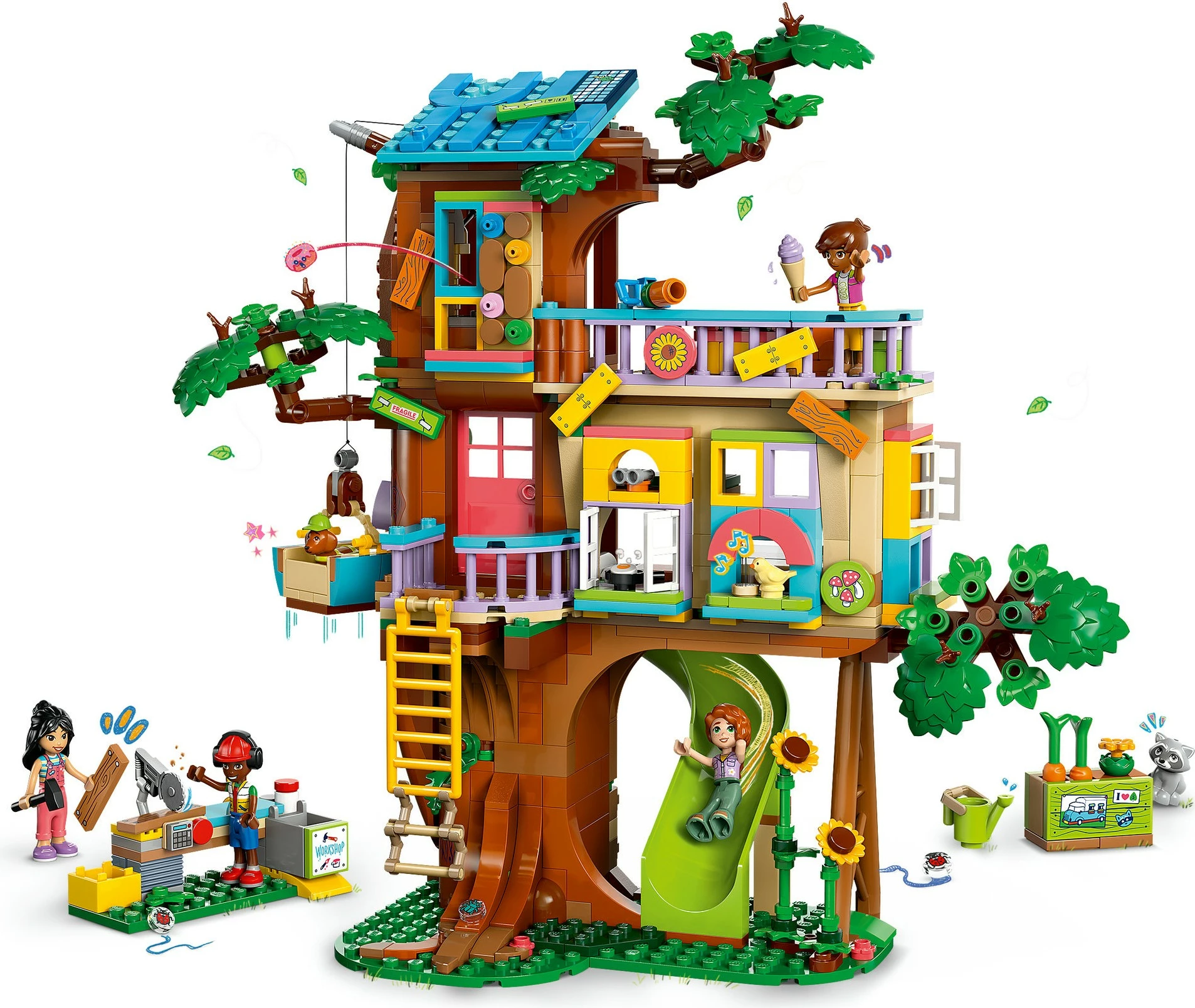 Hiša na drevesu LEGO Friends 42652, 701 del, večbarvno