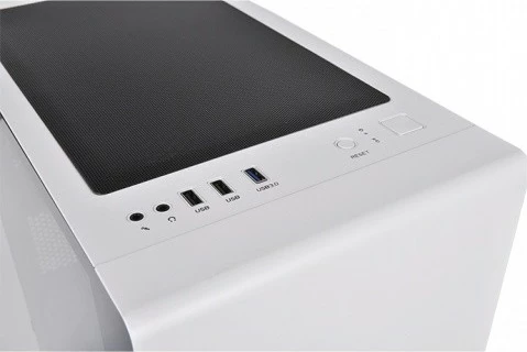 Mikrotower ohišje Thermaltake S100, kaljeno steklo, belo