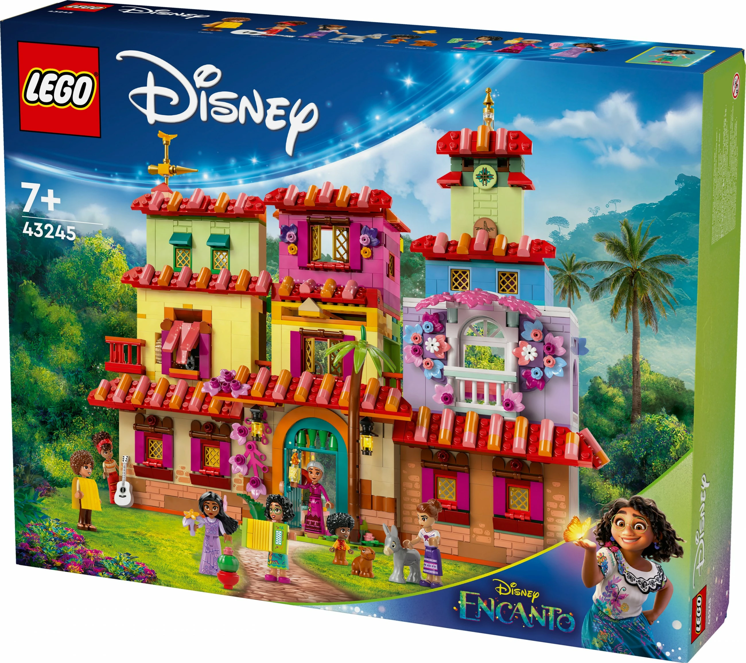 Svetla čarobna hiša Encanto, LEGO Disney 43245