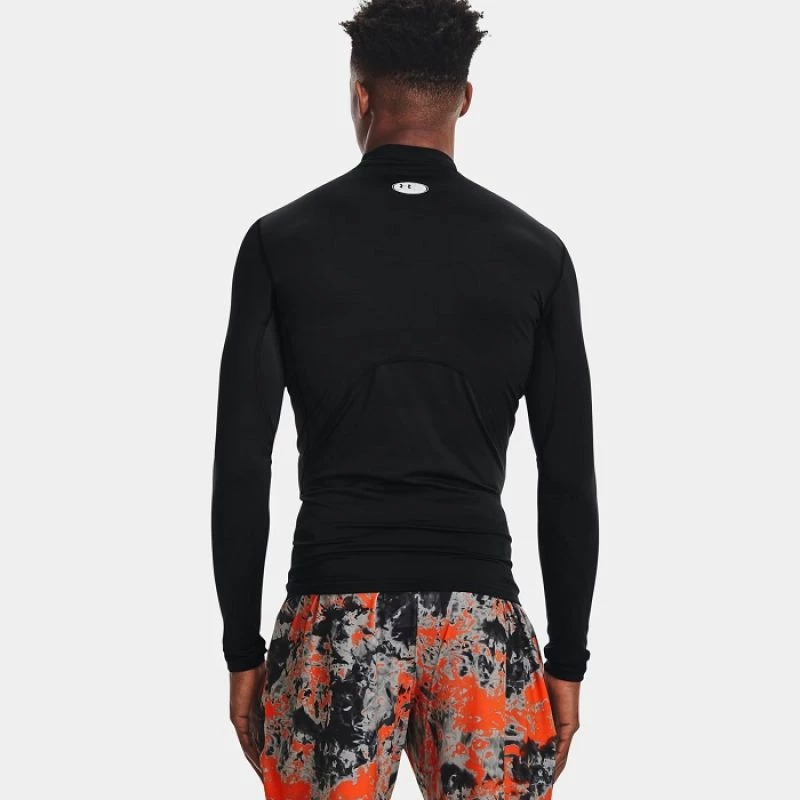 Dolga majica za moške Under Armour, črna