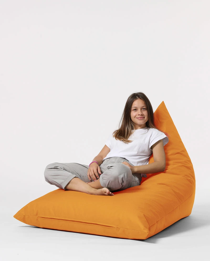 Puf za vrt, oranžen, Pyramid Big Bed, Atelier del Sofa