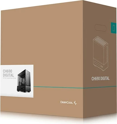 Računalniška ohišje DeepCool CH690 Tower, črno