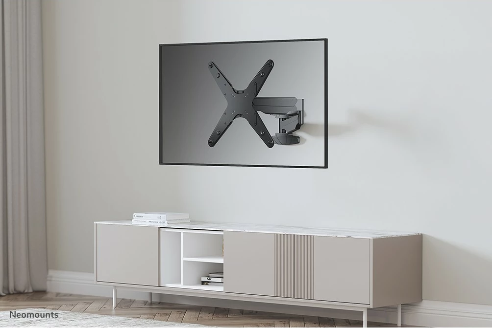 Stenski nosilec za zaslone 32"–55", Neomounts WL70-550BL14, črn