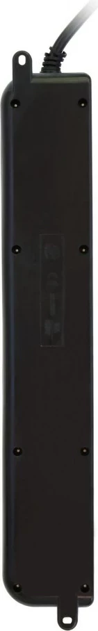 Rokavina z 6 vtičnicami Techly Power Strip, 1,5 m, črn