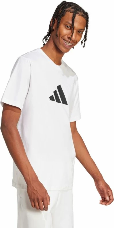 Majica za moške adidas, bela