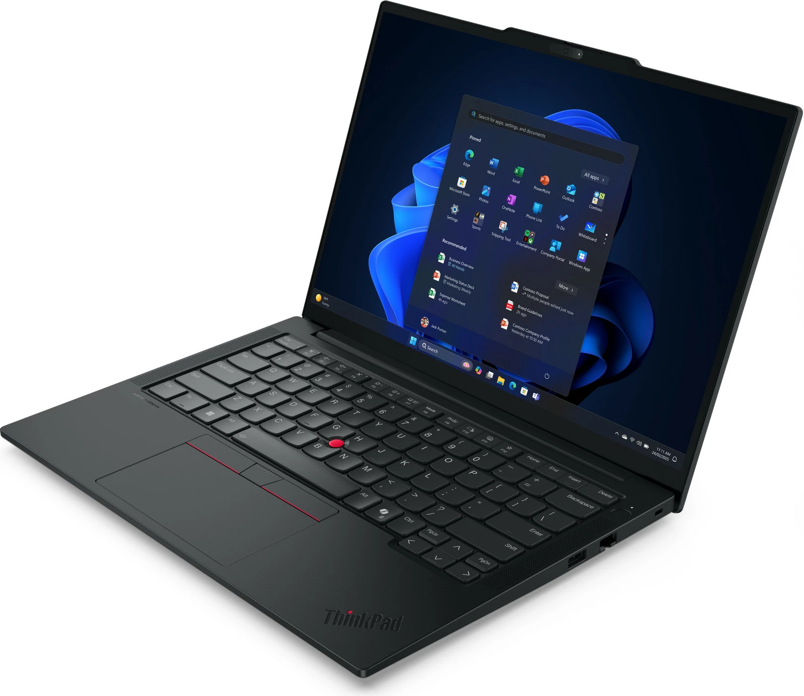 Prenosnik Lenovo ThinkPad E14 G7, Ultra5 228V, 32 GB RAM, 512 GB SSD, 14", črn