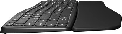 Brezžična tipkovnica Natec Porifera, QWERTY z numerično tipkovnico, 12 multimedijskih tipk, črna, belo osvetljena