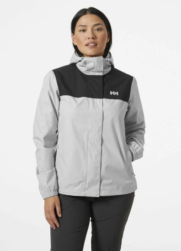 Dežni jakna Vancouver Helly Hansen za ženske, bela
