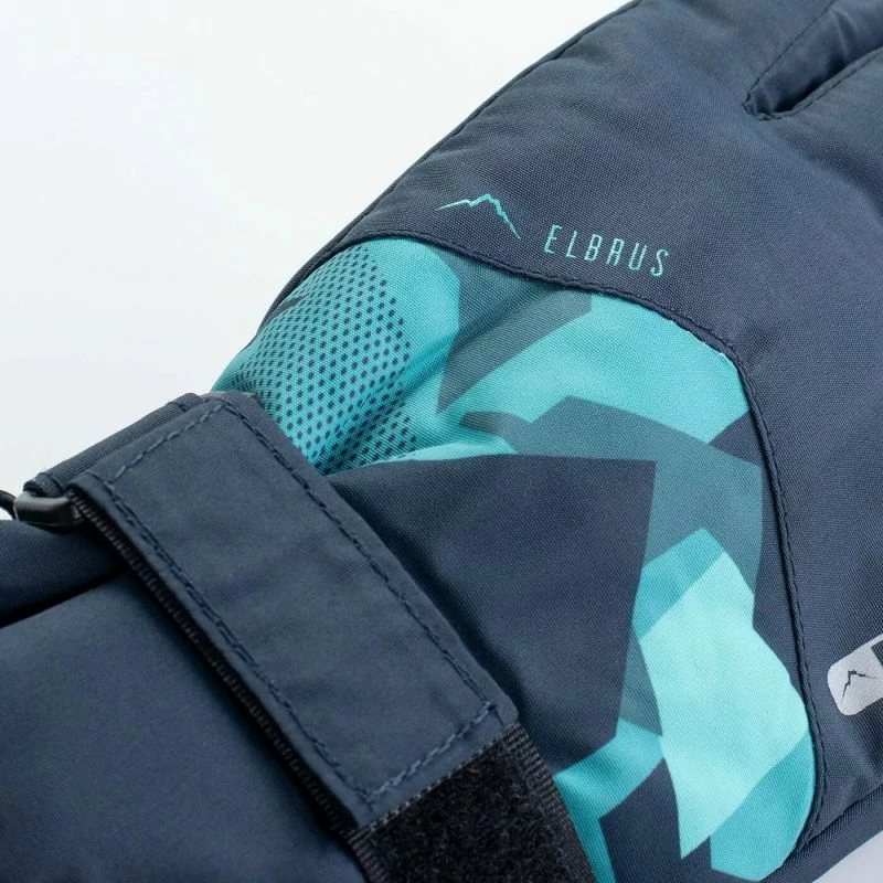 Otroške smučarske rokavice Akemi Jr, Elbrus, temno modre