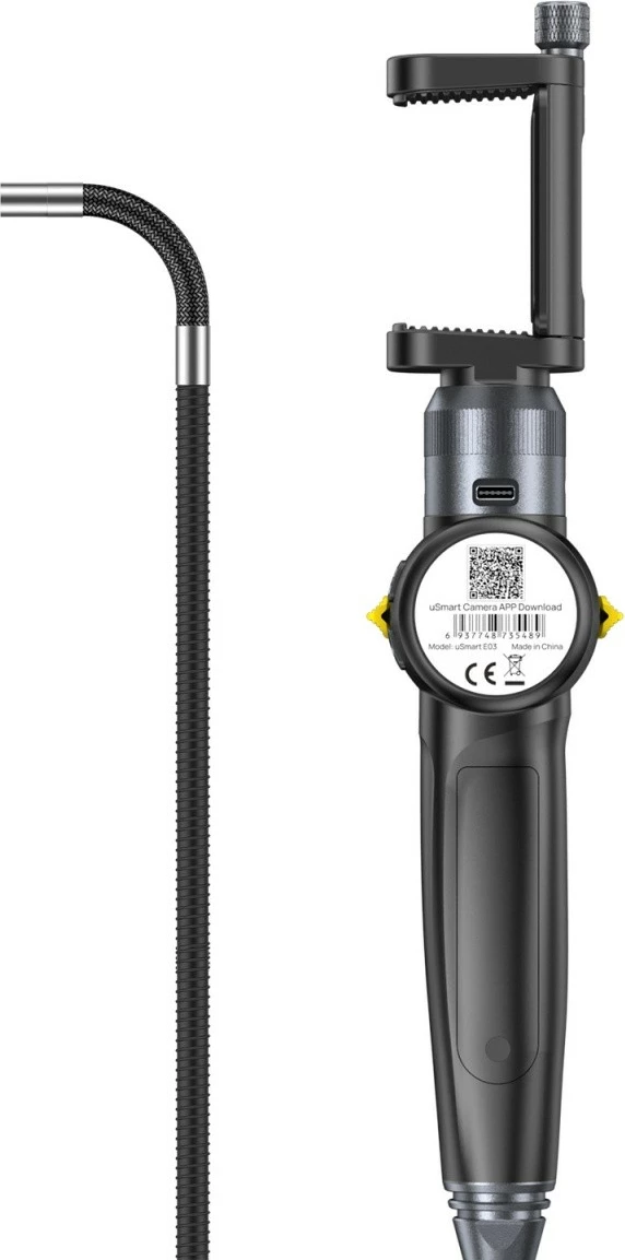 Endoskopska kamera, Ulefone EC03, s kablom 1 m, IP67, črna