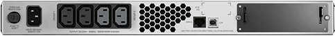 UPS ohišje APC SMT1500RMI1U, 1500VA, 1U, LCD, črn