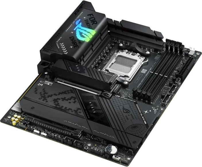 Matična plošča ASUS ROG STRIX X870-F GAMING WIFI, Socket AM5, ATX, črna