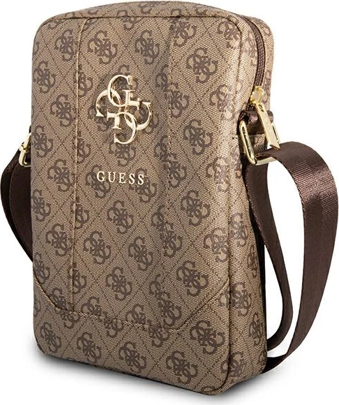Torba za tablico Guess GUTB10G4GFBR 10", umetno usnje, rjava