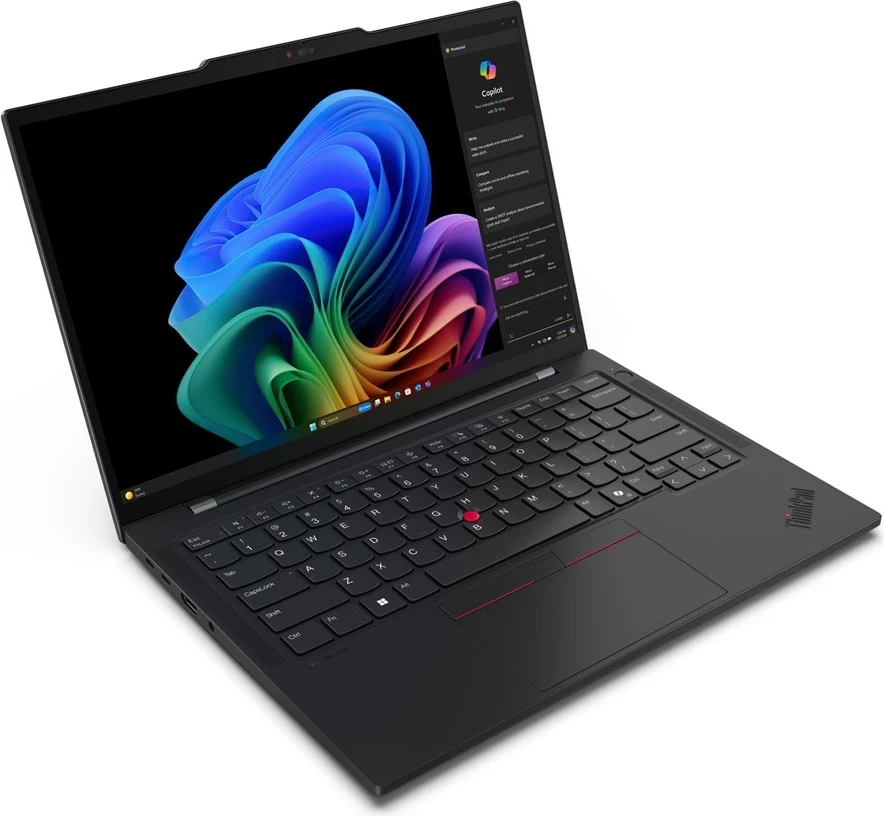 Prenosnik Lenovo ThinkPad T14s Gen 6 Copilot+ PC, 14", Snapdragon X1E-78-100, 32 GB RAM, 1 TB SSD, črn