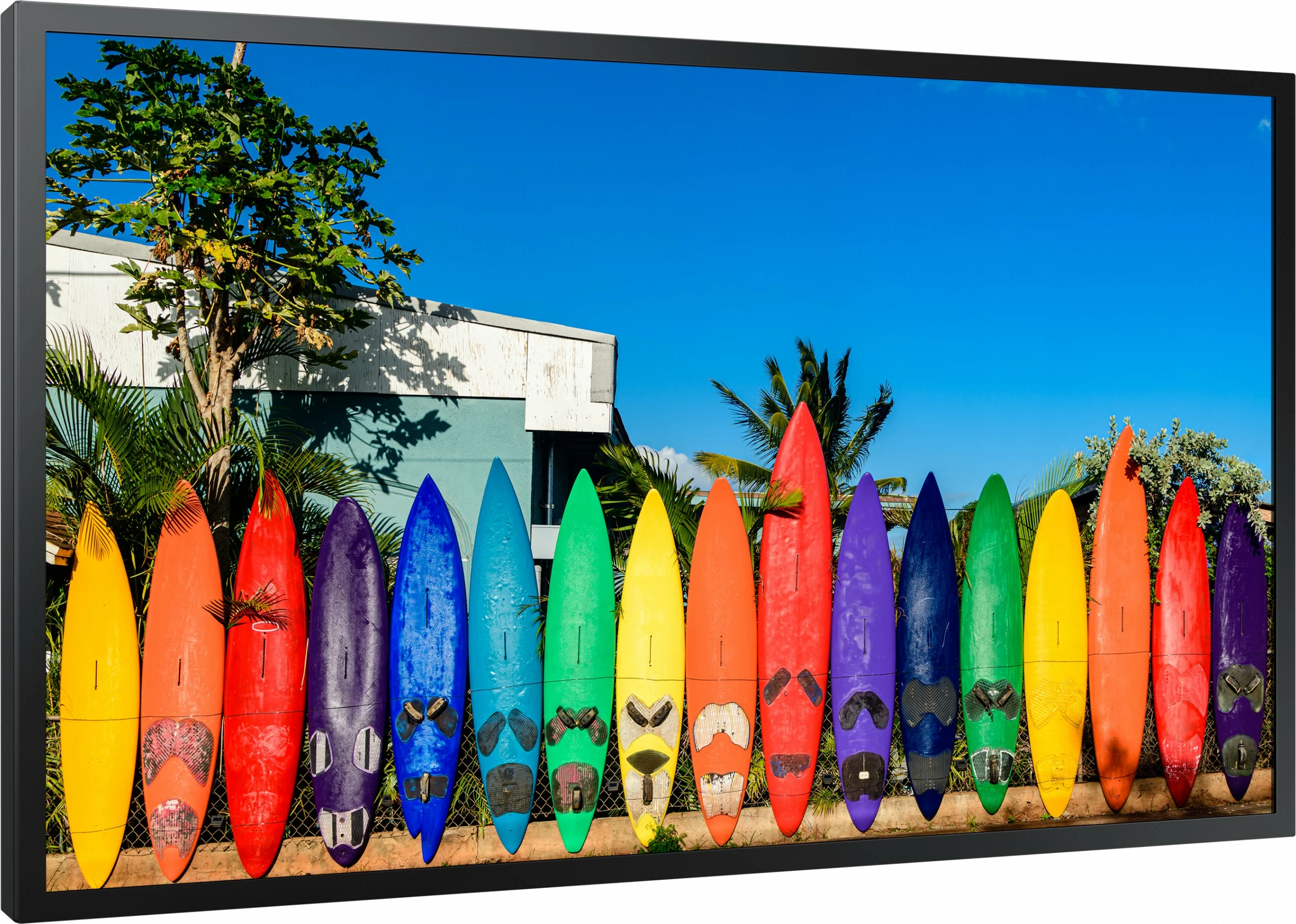 Velik zaslon 55 inč 4K Ultra HD Samsung OM55B, črn, Wi‑Fi