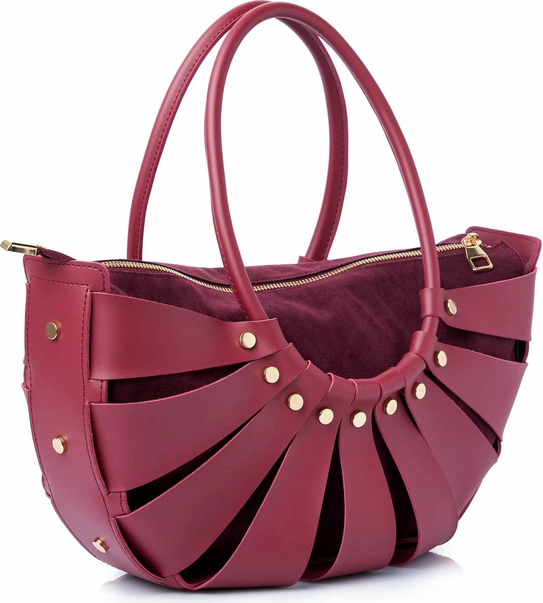 Ramenska torba Ingrid, bordo, Lucky Bees