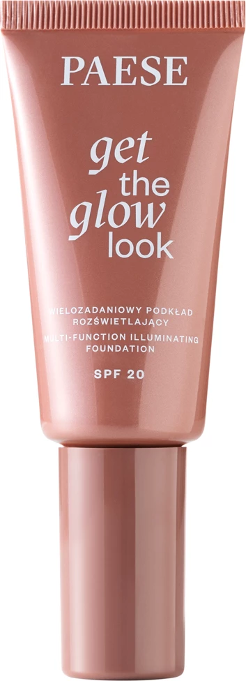 Razinilna podlaga, Paese Get The Glow Look Multi-Tasking Illuminating Foundation 0N Neutral Beige 30 ml