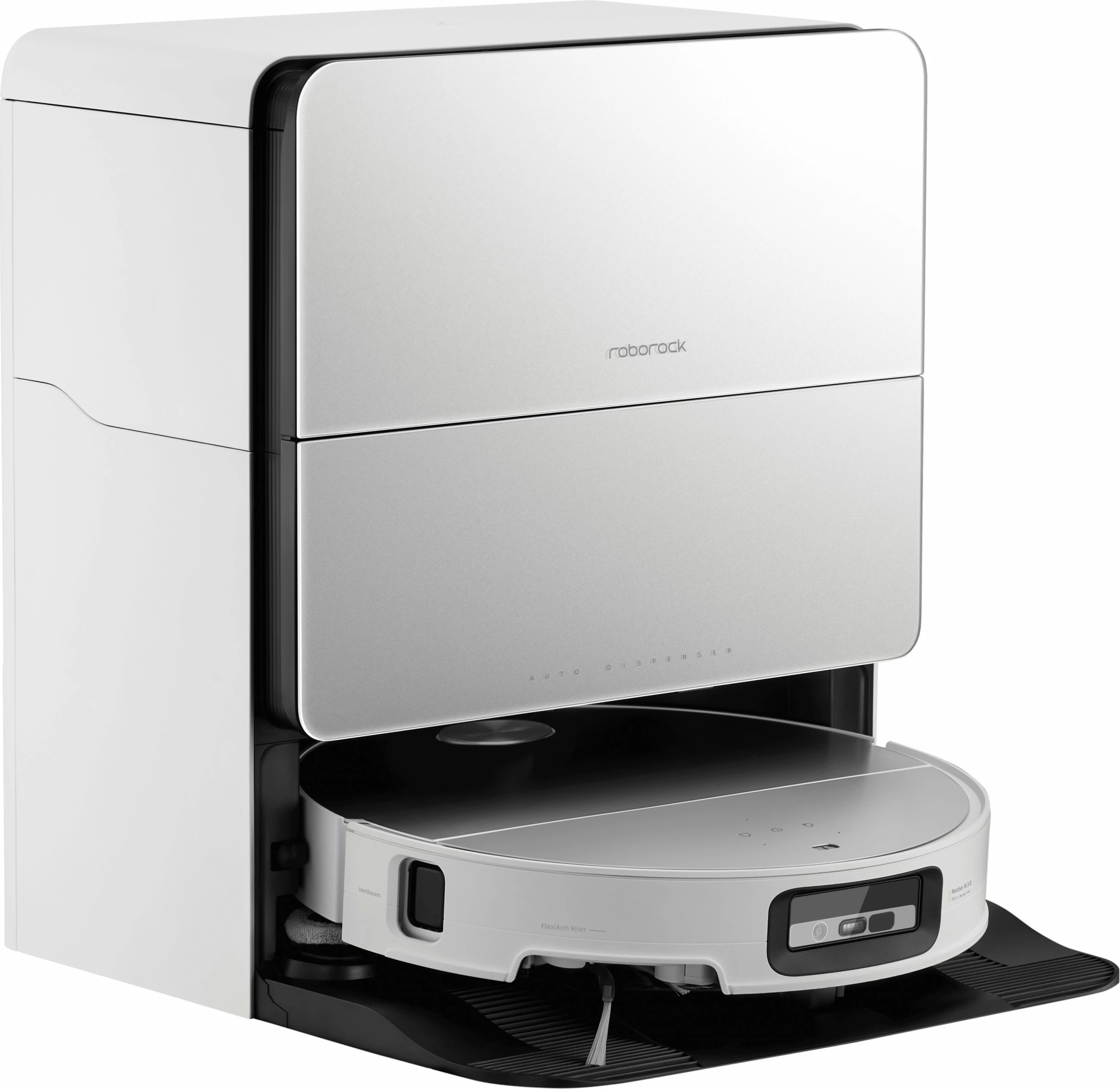 Robot sesalnik Roborock Saros 10, 6400 mAh, bel