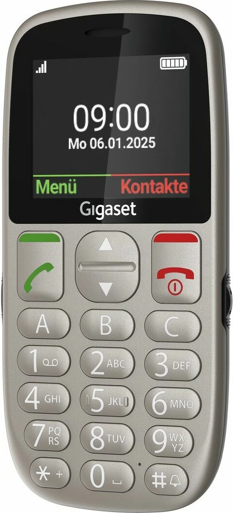 Telefon Gigaset GL395 Dual SIM, 32MB, titan srebrn