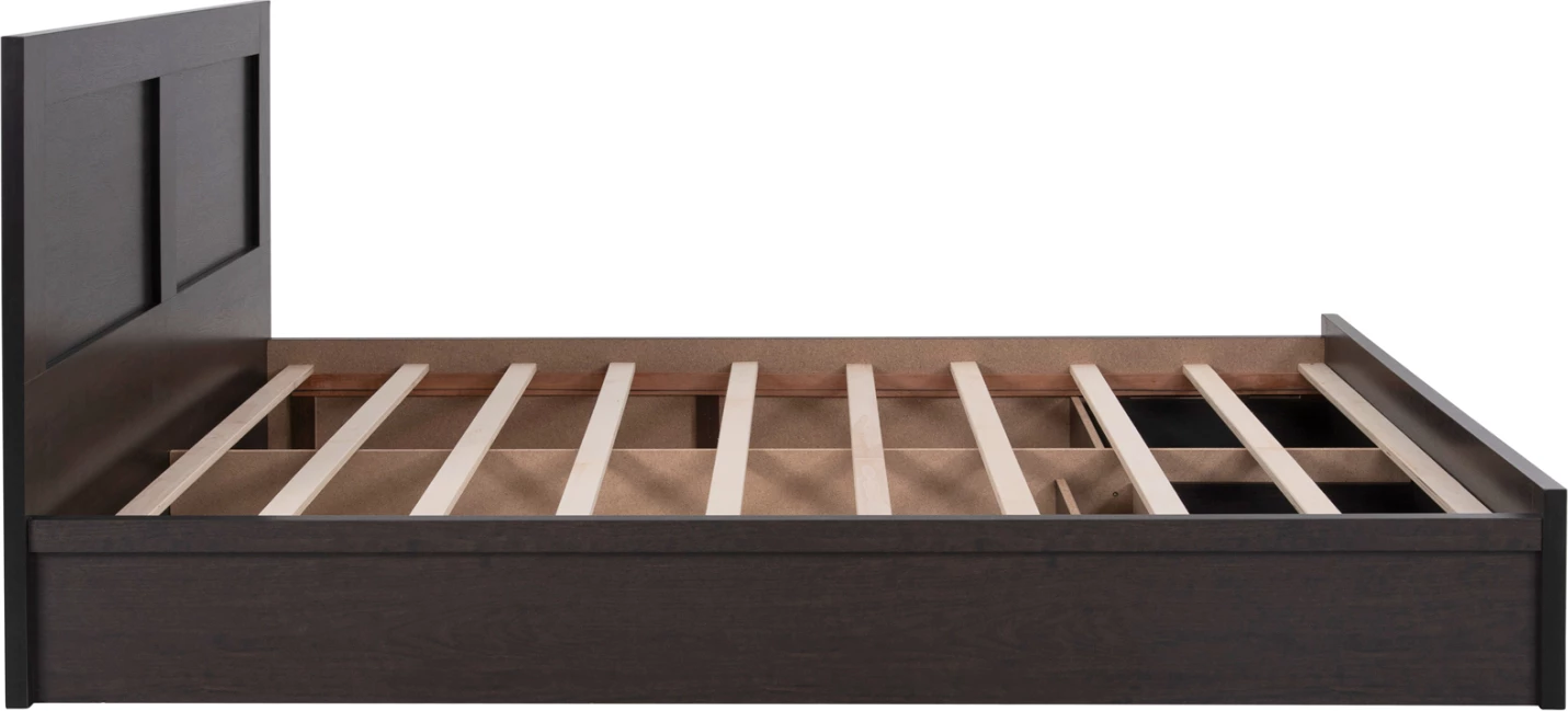Postelja CAPRI FH599.11 z 2 predali - melamin v barvi wenge - za vzmetnico 140x200 cm