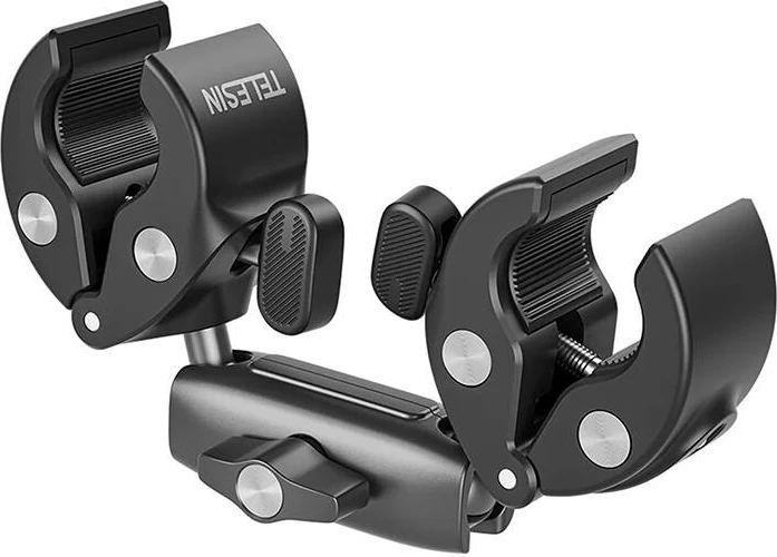 Držalo za športne kamere, Telesin GP-HBM-001-D, vrtljivo 360°, aluminijeva zlitina, za krmilo motornega kolesa/kolesa