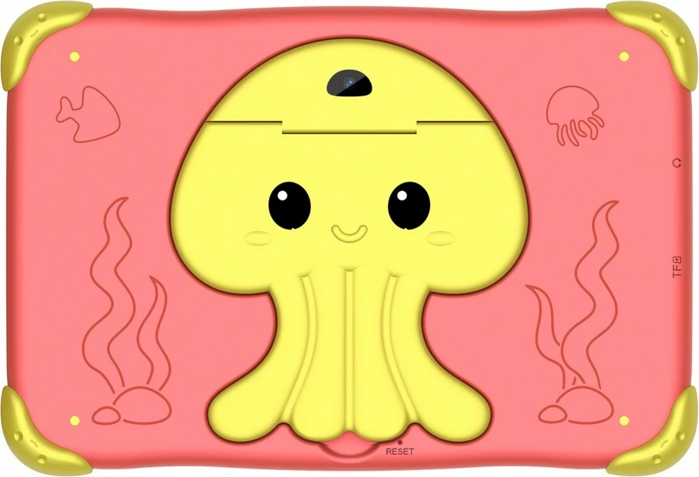 Tablica za otroke Kruger & Matz FUN 808 KM0808-R, 8", 32 GB, 3 GB RAM, Android 13, rdeča/rumena