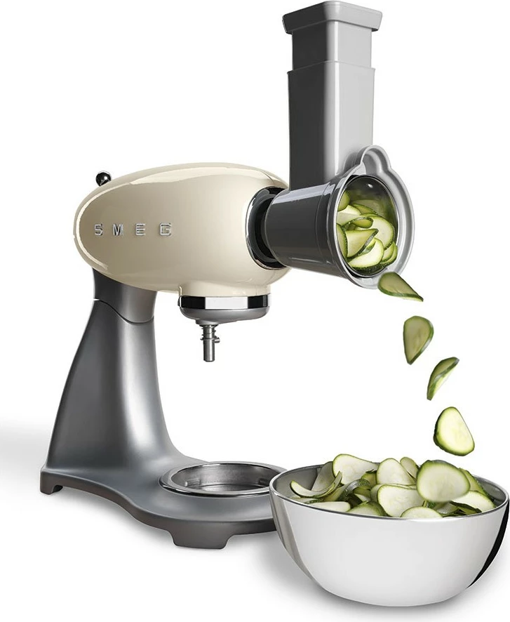 Set za rezanje zelenjave, SMEG SMSG01, za SMF01/02/03/13, inox, siva