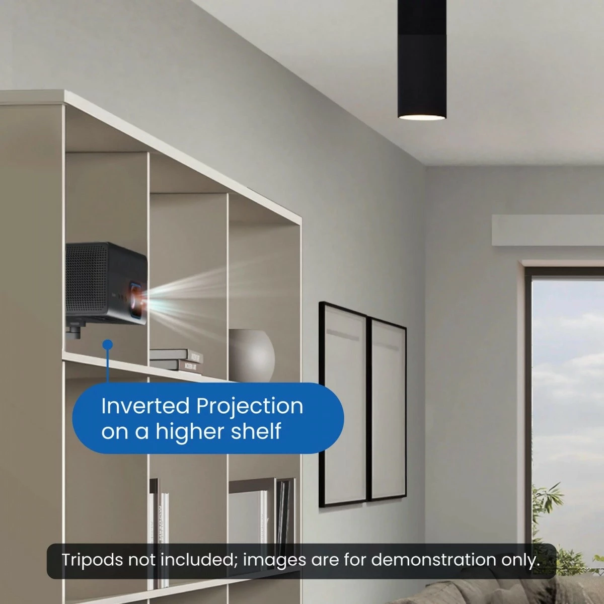 4K LED projektor, BenQ GP520, 2600 ANSI lumnov, HDMI, črn