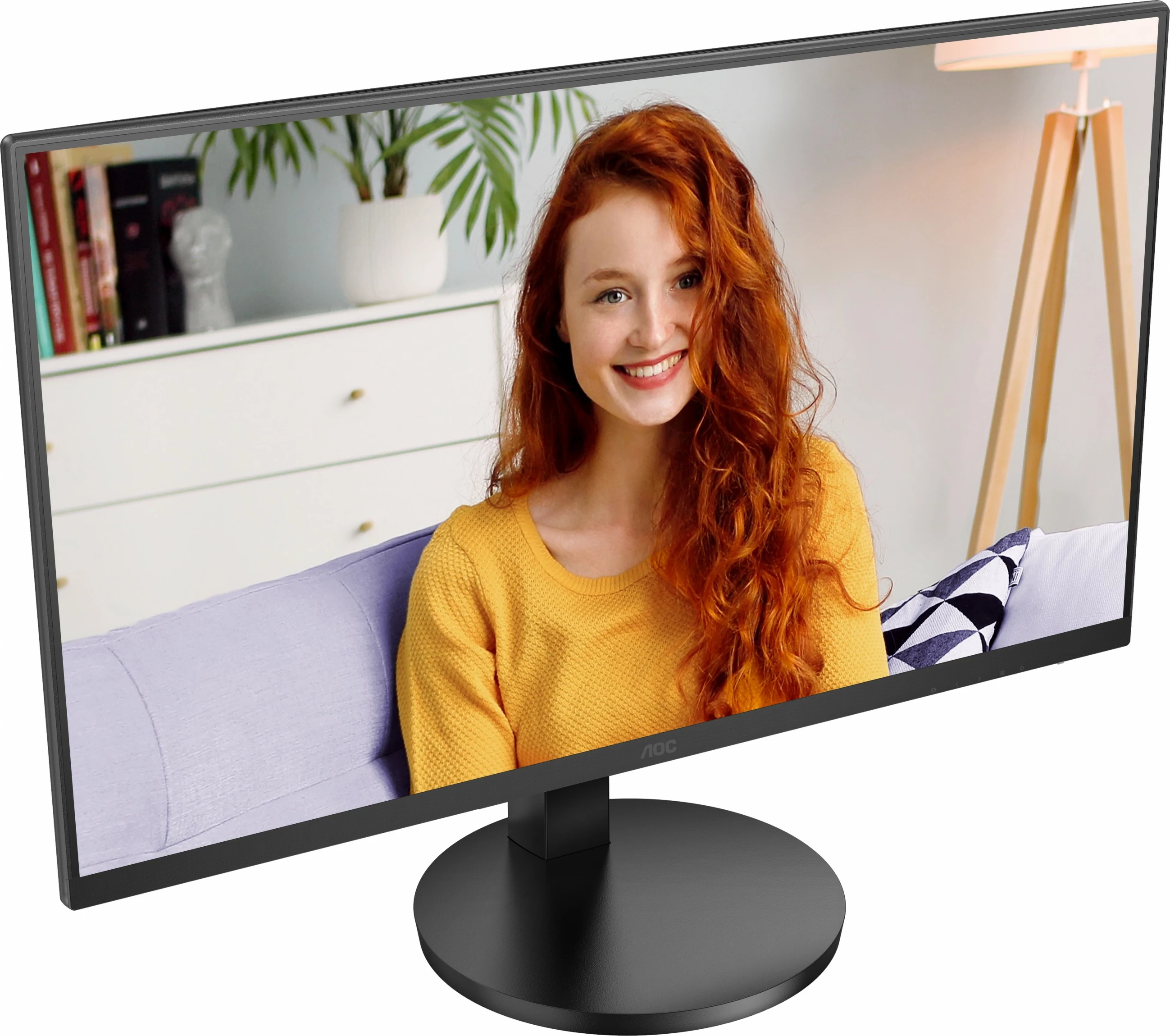 27" 4K Ultra HD LED monitor, AOC U27B3AF, črn