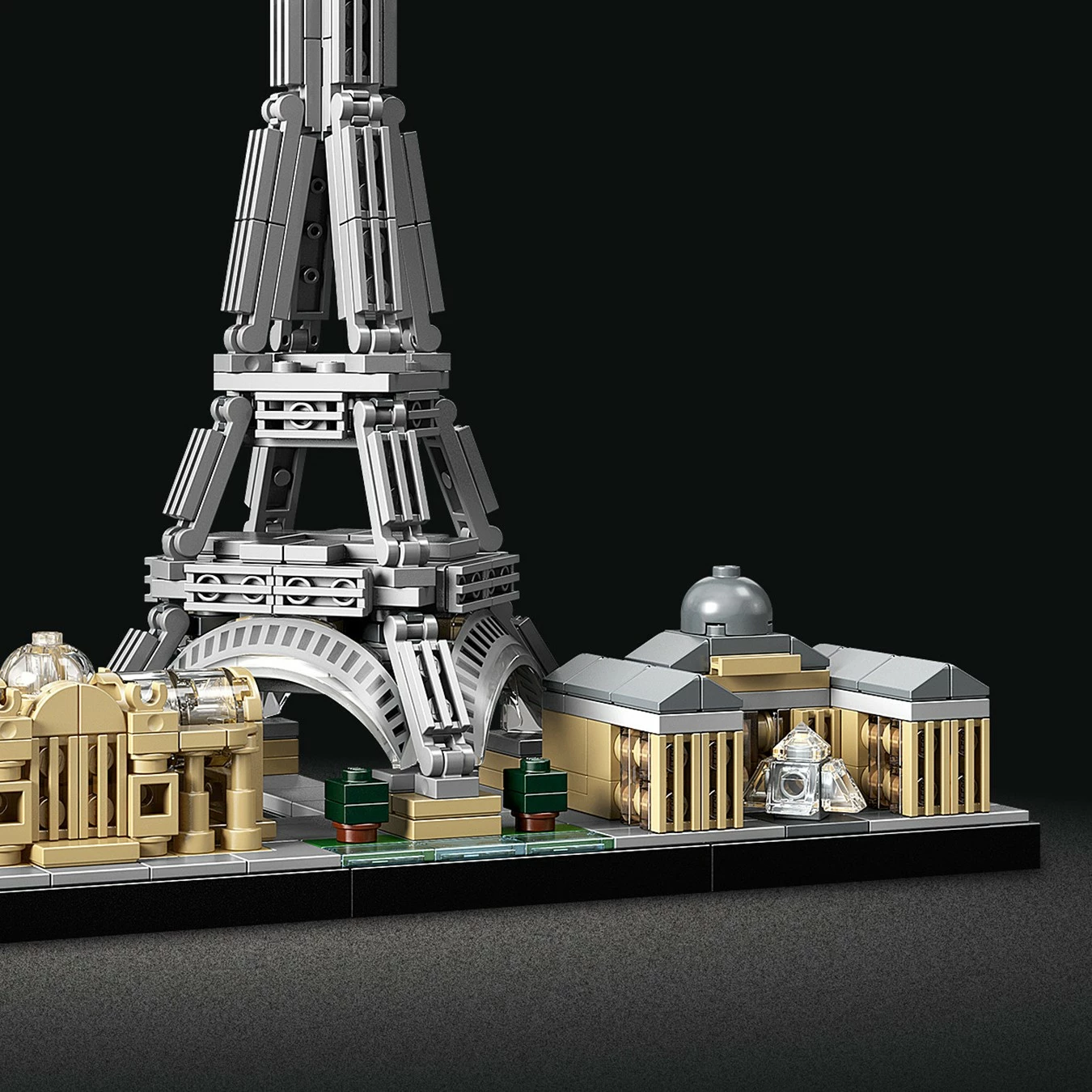 Set zgradb LEGO Architecture Paris Skyline 21044, 649 kosov, večbarven