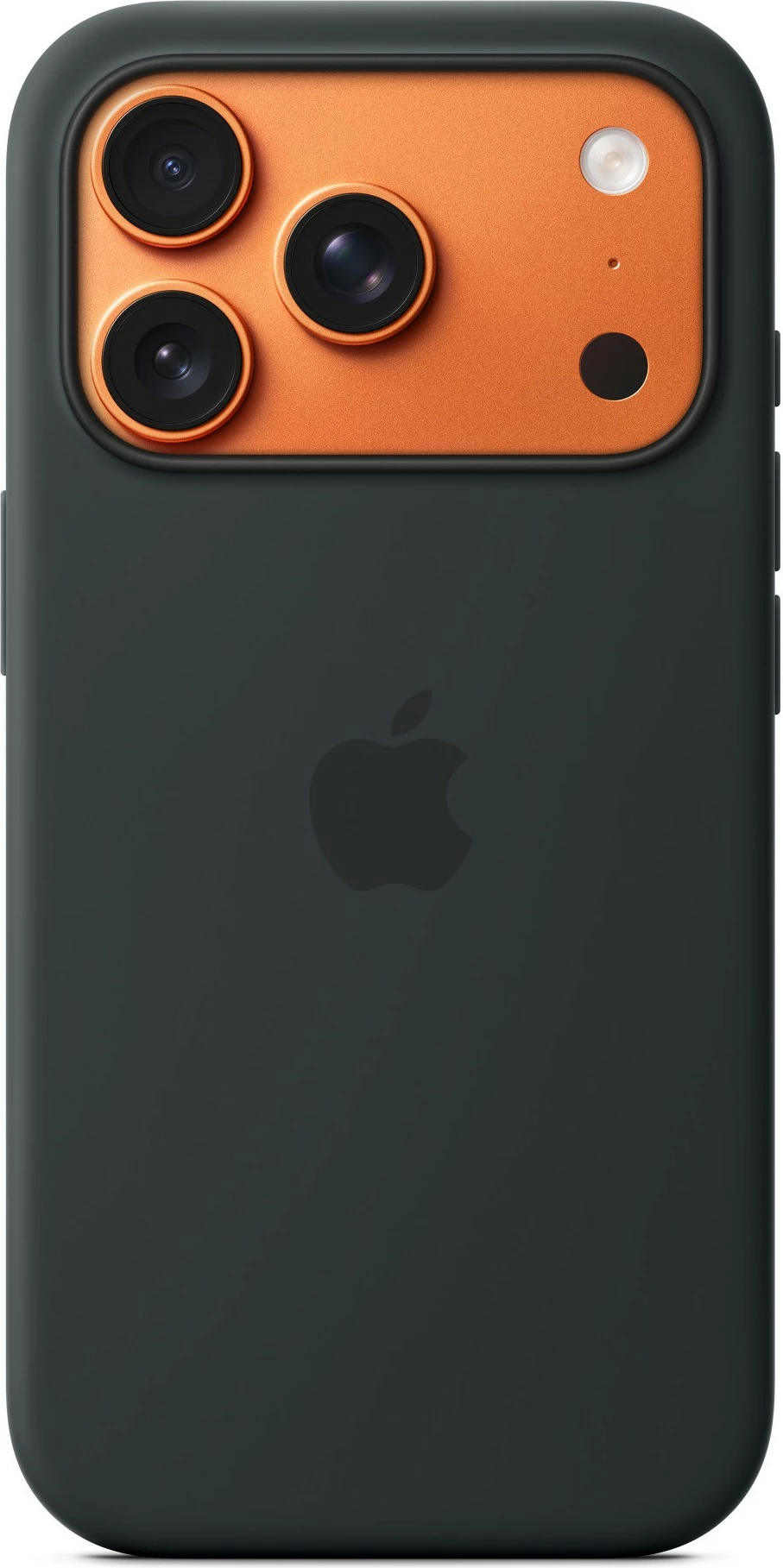 Silikonski ovitek za telefon Apple iPhone 17 Pro MagSafe, črn