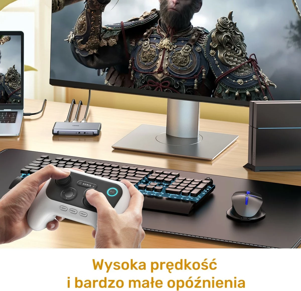 Kartica za zajem videa 4K@60Hz Unitek, siva