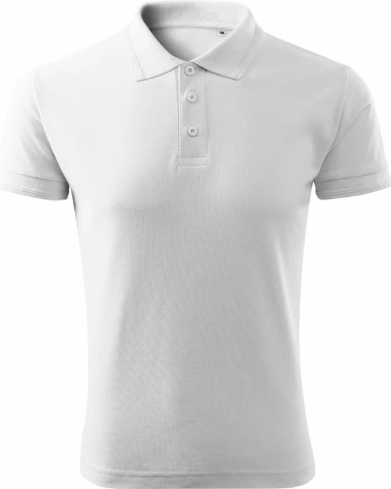 Polo majica Malfini za moške, bela