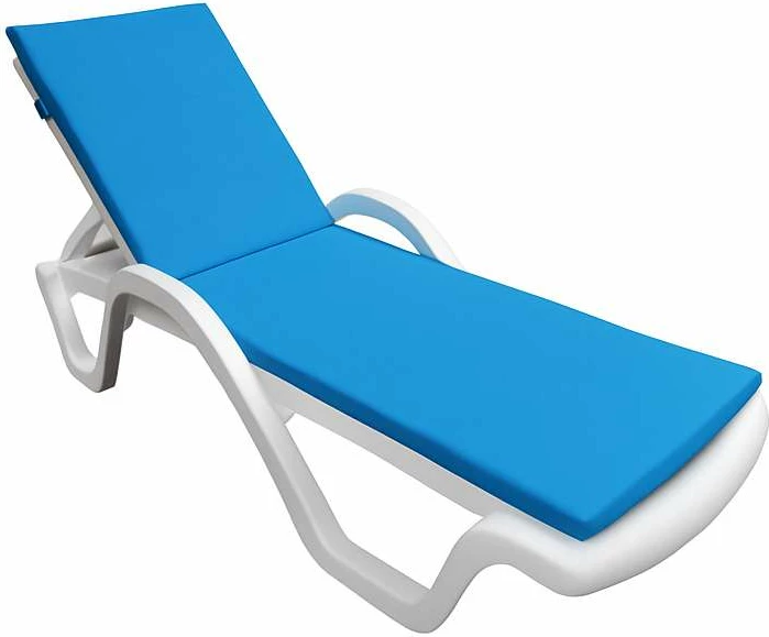 Blazina za ležalnik, turkizna, Atelier del Sofa Sunny