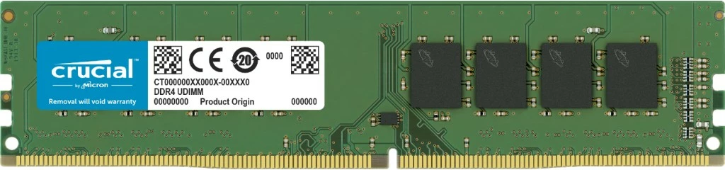 DDR4 8 GB, 3200 MHz RAM Crucial CT8G4DFRA32A