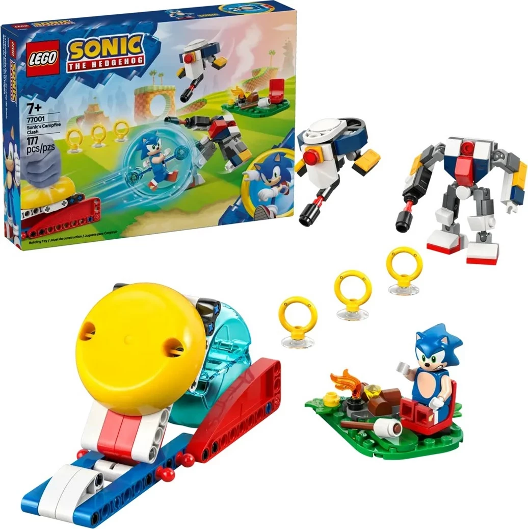 Igralni set Taborniški spopad Sonic, LEGO Sonic the Hedgehog 77001