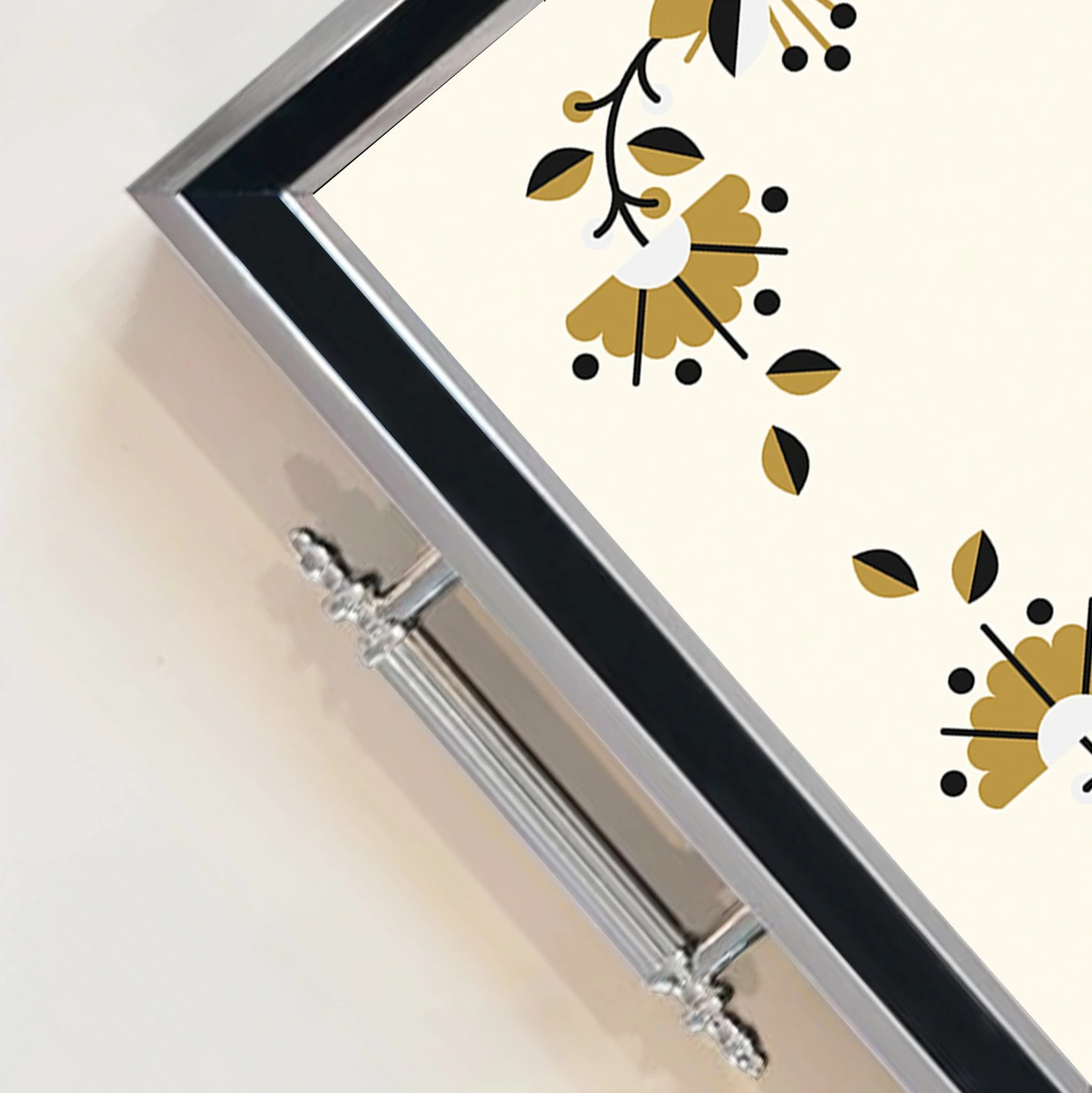 Pladenj iz stekla, dizajn Aberto TPG9930, večbarven