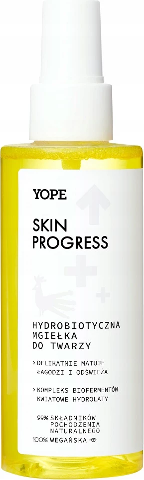 Negovalni osvežilni sprej za obraz Skin Progress Hydrobiotic, Yope, 150 ml