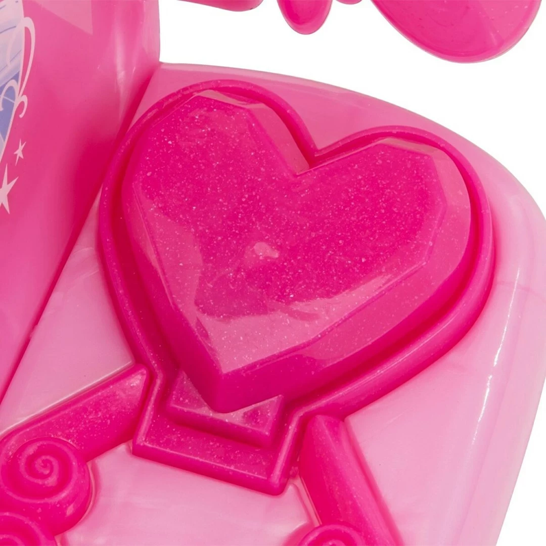 Električni štirikolesnik za otroke Princess Bubble HUFFY 19055W, roza