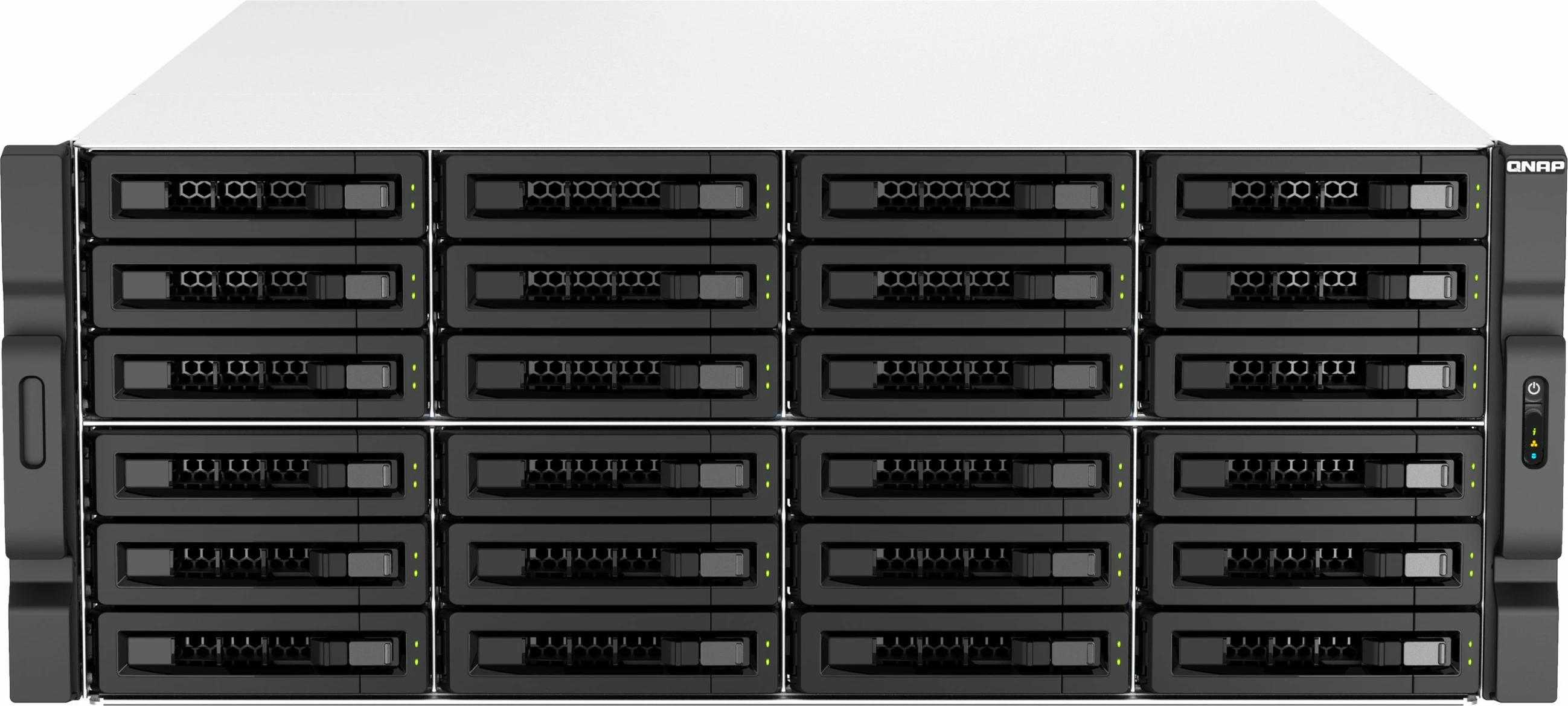 NAS profesional QNAP TS-H3087XU-RP, Xeon E-2378, 64GB DDR4, Rack 4U