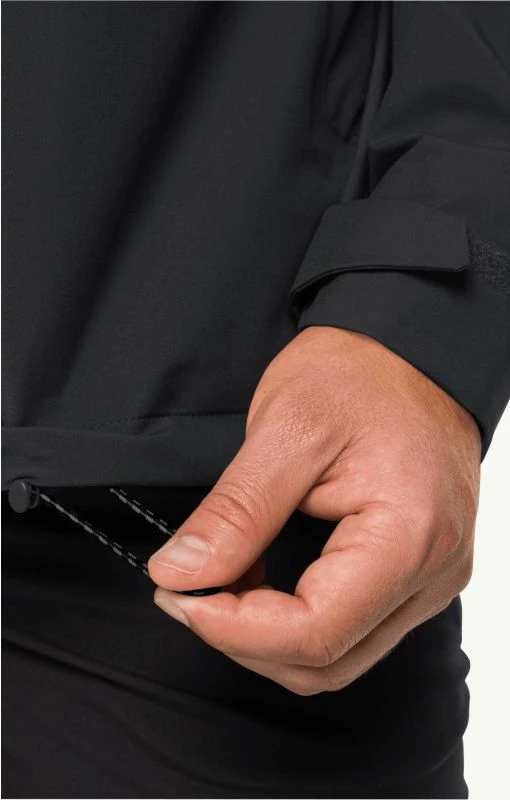 Jakna za moške, črna Jack Wolfskin