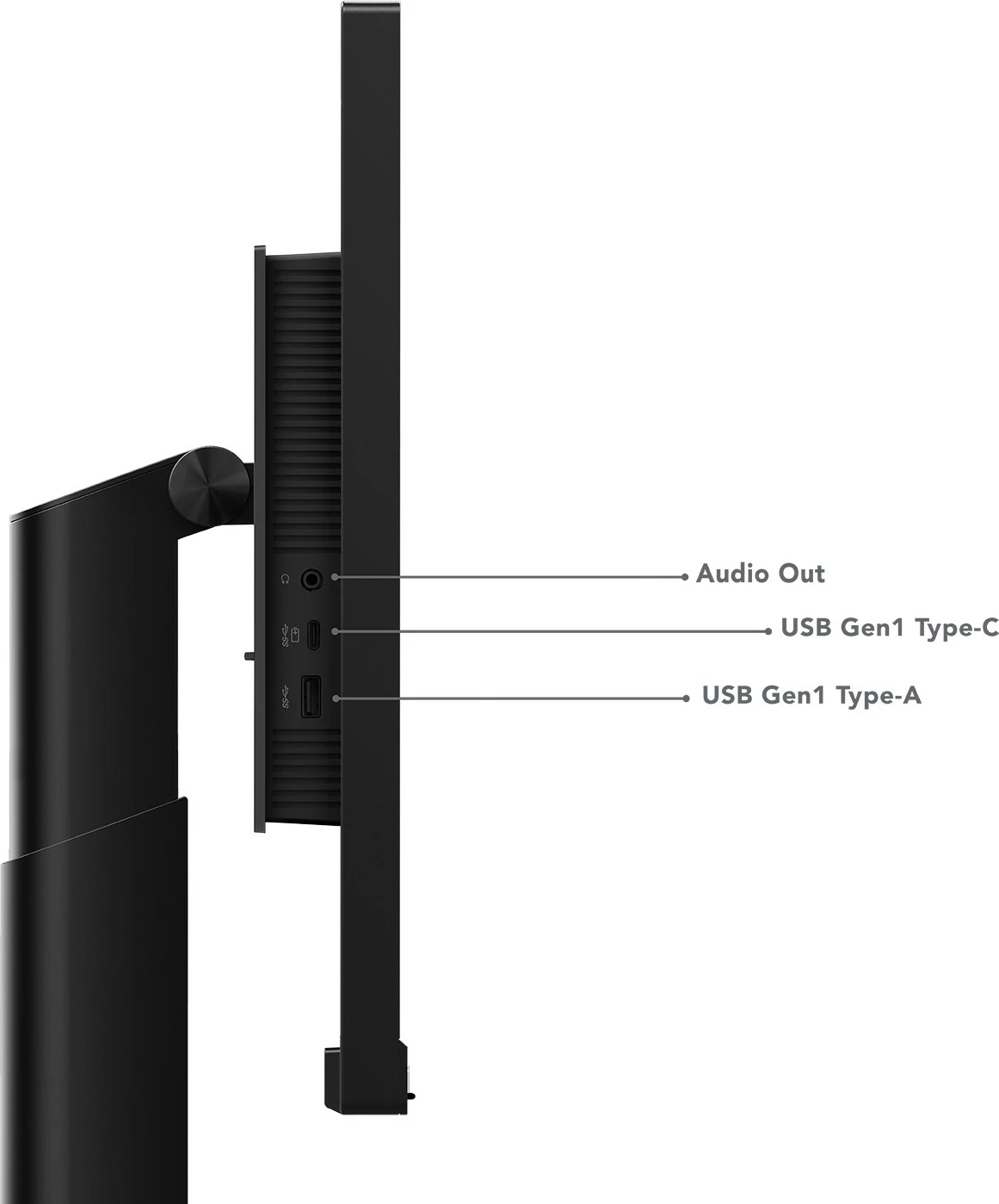 Monitor 27" 4K Ultra HD, črn — Lenovo ThinkVision P27u-20