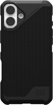 Ovitek Metropolis LT MagSafe, UAG za iPhone 16 Plus, KEVLAR, črn