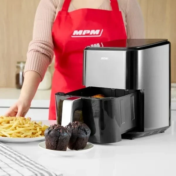 Friteza na vroč zrak MPM MFR-11, 1400 W, črna