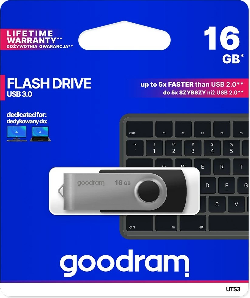 USB ključek Goodram UME3, 16 GB