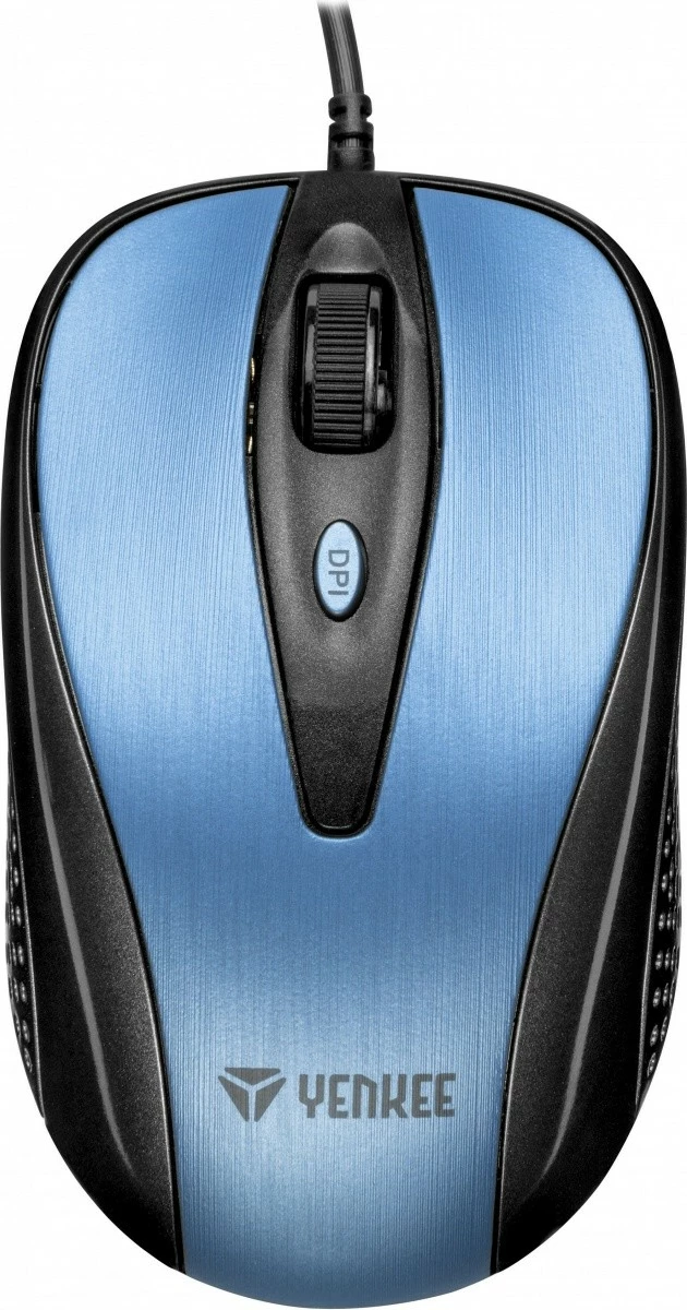 Žična miška, 4 gumba, USB, modra YENKEE QUITO YMS 1025BE