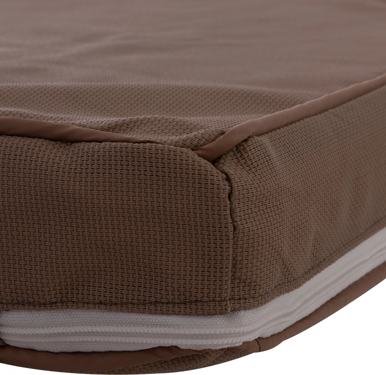 Blazina za ležalnik Textilene 600gr/m2 2x1 Sifnos moka FH11237.04T 194x70x11 cm