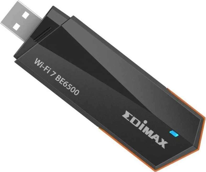 Zunanji WiFi 7 USB adapter Edimax EW-7822UBE, USB 3.2, 6488 Mbps