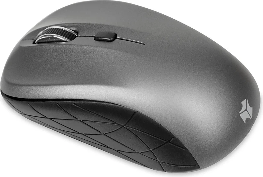 Optični brezžični miška iBOX i009W, 1600 DPI, siva