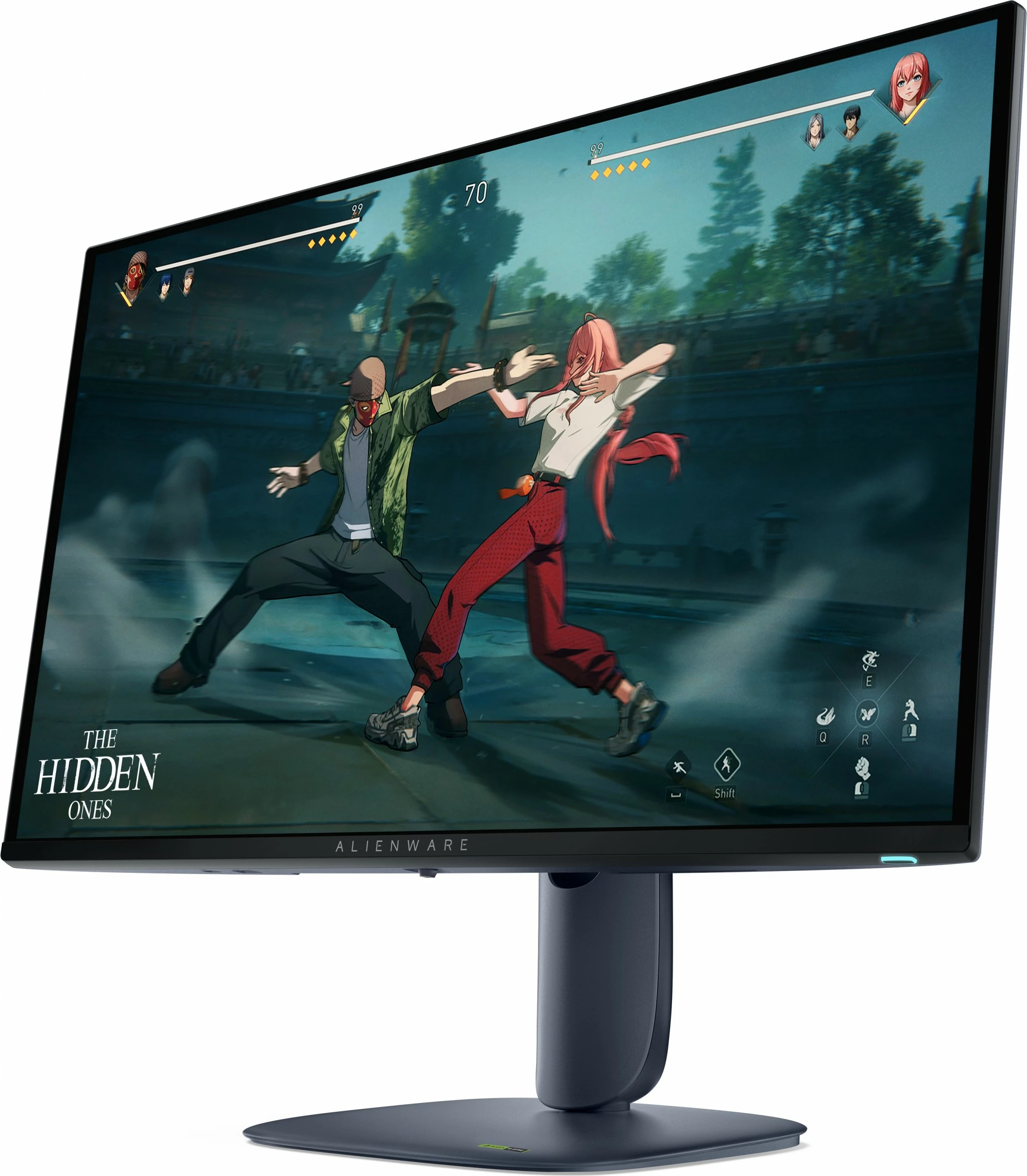 27 QD-OLED monitor Alienware AW2725D, 280 Hz, QHD, črn